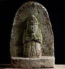 Stone Seishi Bosatsu Bodhisattva Edo 18 c.