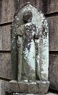 Stone Japanese Sculpture Jizo Bosatsu Bodhisattva Edo 17 c.