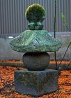 Stone Gorinto 5-Tiered Stupa Pagoda Kamakura 13 c.