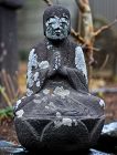 Stone Seated Jizo Bosatsu mid-Edo ca. 1750