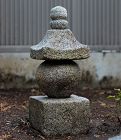 Stone Gorinto 5-Tiered Stupa Pagoda Nanbokucho~Muromachi 14/15 c