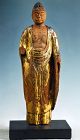 Gilt-Wood Nyorai Buddha late-Heian Period 12 c.