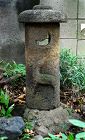 Stone (Granite) Lantern Deer Motif Late-Edo-Period/Meiji Era 19 c.