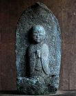 Stone Jizo Bosatsu Bodhisattva Mid- to Late-Edo Period ca. 1800