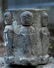 Six-Jizo Sekidou Stone Lantern mid-Edo ca. 1750