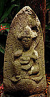 Stone Nyoirin Kannon Bosatsu bodhisattva Jizo Edo 18 c.