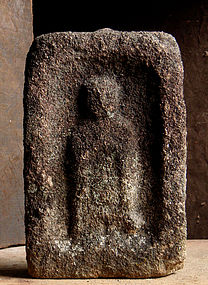 Stone Jizo Bosatsu bodhisattva Buddha Kannon 16/17 c.