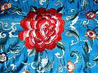 Antique Chinese Embroidered Silk Textile