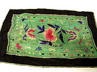 Vintage Chinese Silk Embroidered Textile