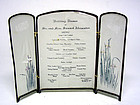 Vintage Wedding Dinner Menu, C 1915