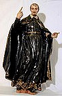 Early 19th C Figure Of St. Aloysius 
Gonzaga