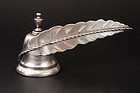 Vintage Sterling Silver Candle Snuffer Feather Handle