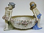 A Teplitz Amphora Art Pottery Centerbowl, c1920