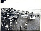 WWII  Fighter Planes on the USS Bunker Hill, 1943