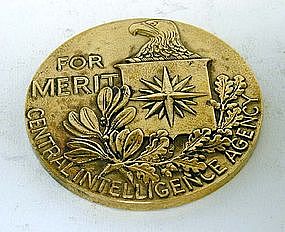 Rare CIA Commemorative Medal of Merit