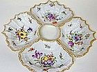 Dresden Four-part Hors D'oeuvres Dish, 
c1891