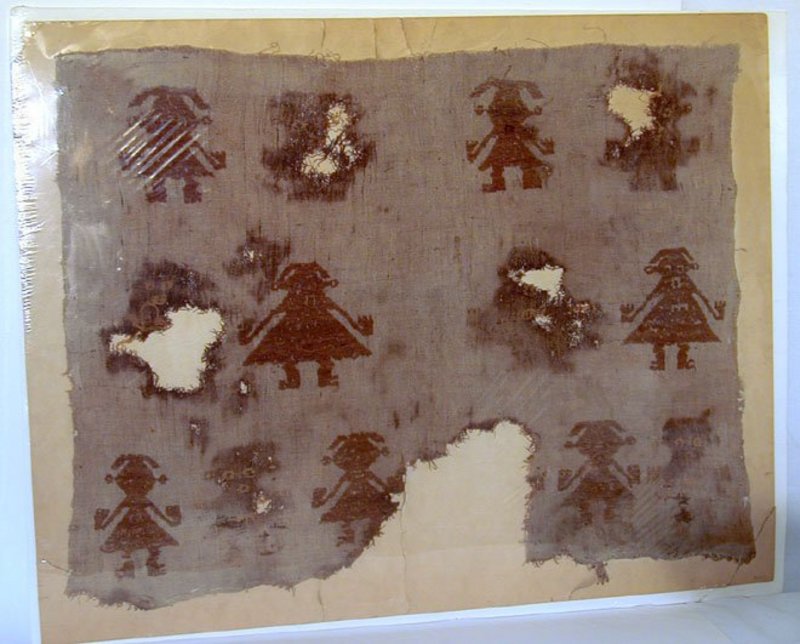 A Chancay Textile Panel,A.D. 1400