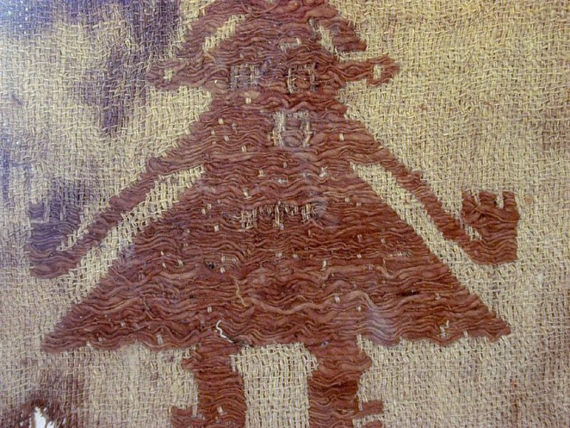 A Chancay Textile Panel,A.D. 1400