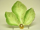 Vintage Royal Winton Large Leaf Shaped 
plate, Ca 1935