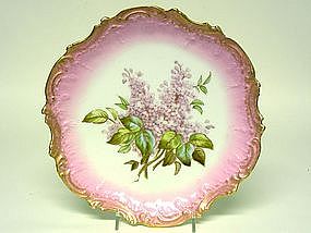 Limoges Cabinet Plate, Ca. 1890