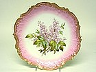 Limoges Cabinet Plate, Ca. 1890