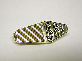 Vintage Gold Plated Money Clip