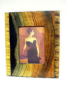 Contemporary Artist-designed Faux Finish Frame