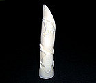 19th Century Ivory Cane Or Parasol 
handle