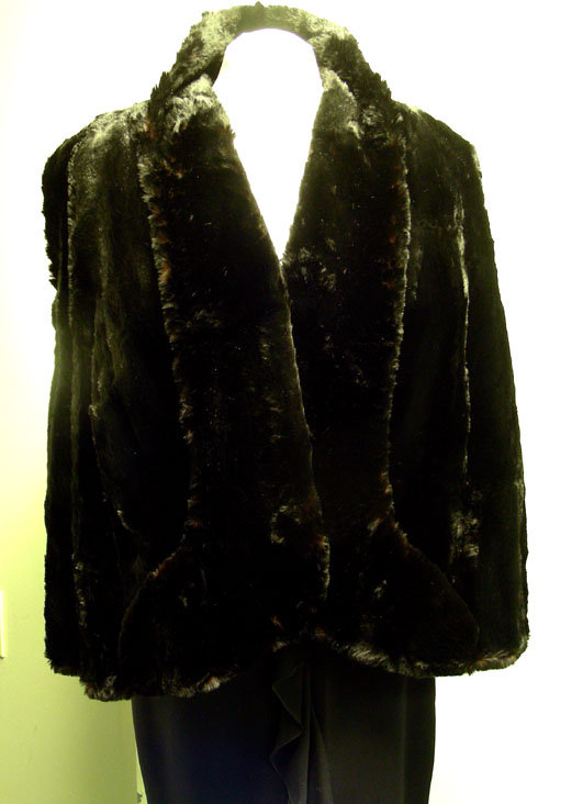 Vintage Fur Cape, Circa 1940's