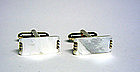 Vintage Mother Of Pearl Toggle Back 
cufflinks