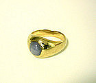 Vintage 14k Gold And Star Sapphire Ring