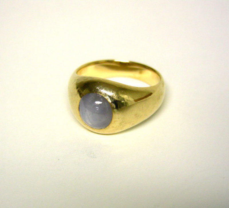 Vintage 14k Gold And Star Sapphire Ring
