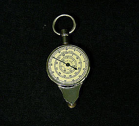 Vintage Nautical Distance Map Measurer 
compass