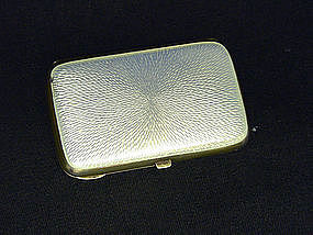 Silver Enamel Cigarette Case David Andersen, 1925