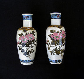 Pair of Japanese spill vases, 1920’s