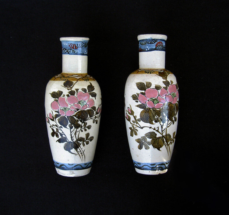 Pair of Japanese spill vases, 1920’s