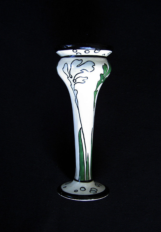 A small Art Nouveau Dux vase, c 1910