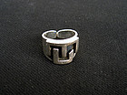 Sterling ring by Antonio Belgiorno, Argentina, c 1940’s