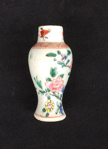 Miniature baluster vase, late18th century