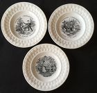 London marked child’s plates, probably by John Carr, Victorian