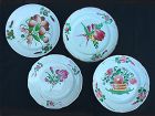 Four French 19th c faience plates from Les Islettes