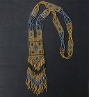 Seed beaded flapper necklace / sautoir, 1920’s