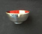 Henning Koppel, Denmark: 1950's silver plate and enamel bowl