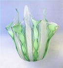 Murano Zanfirico handkerchief / fazzoletto bowl