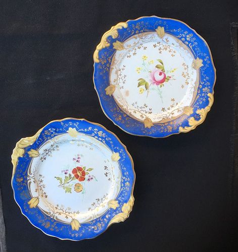 Georgian cake plates by Ridgway
