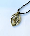 Victorian 14K gold pendant