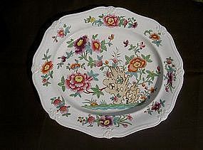 Minton's Indian Tree platter, Victorian