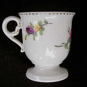 French 18th c sorbet cup, Porcelaine à la Reine
