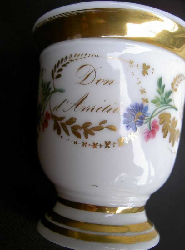 Cabinet cup and saucer, French gift of friendship