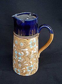 Royal Doulton Chine stoneware jug, Victorian
